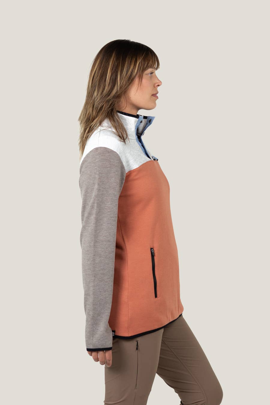 Women's Powell Fleece Pullover Elastic Waist