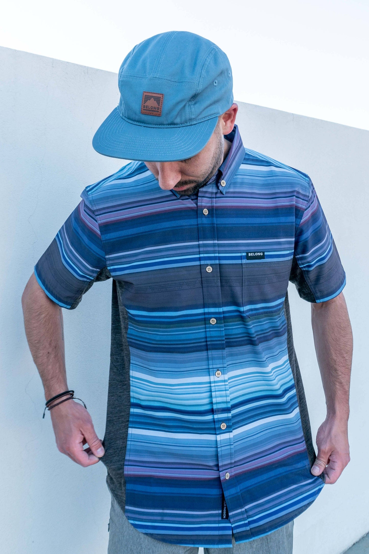 Men's Vista Stretch Button Down Alpine Summit