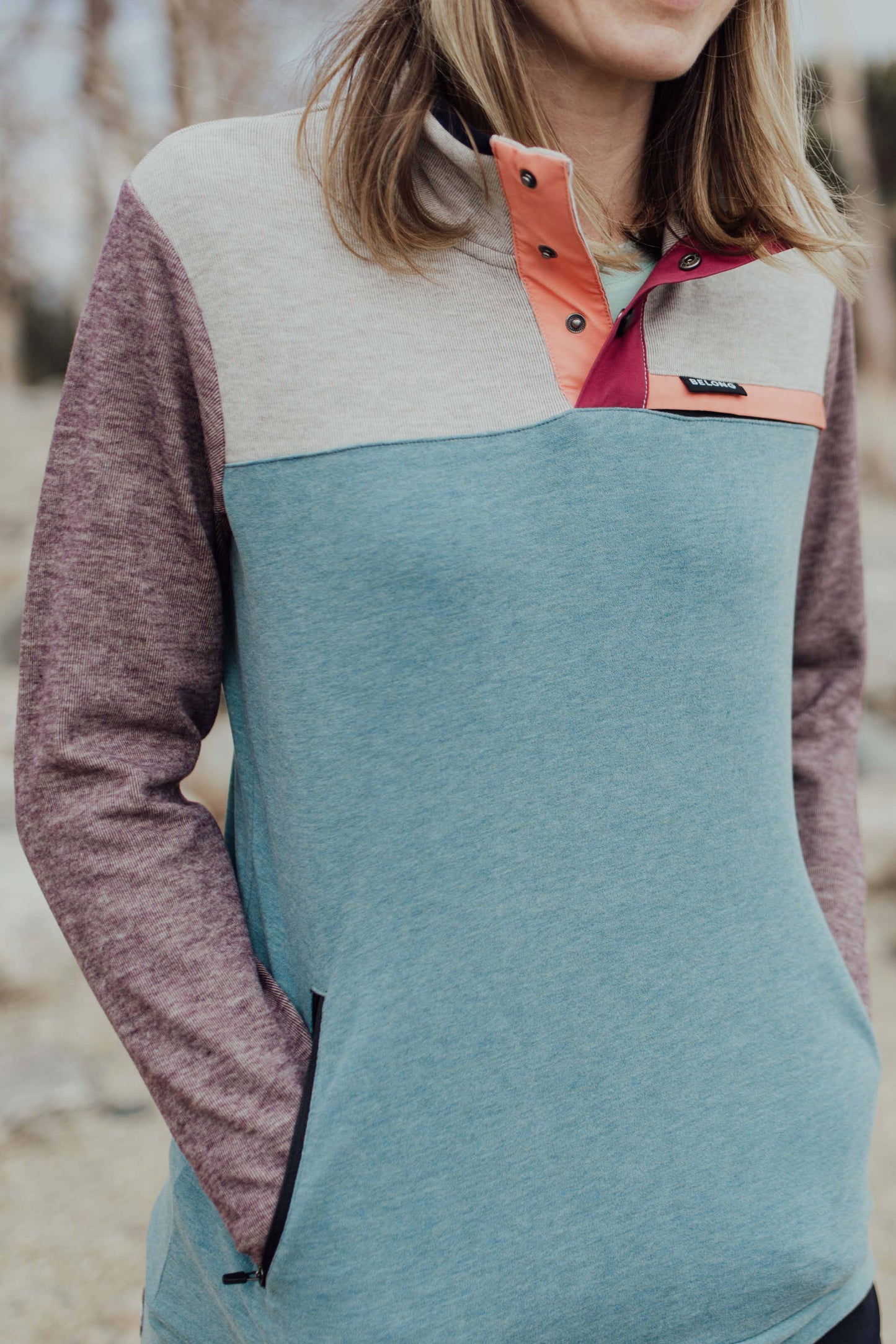 Women's Powell Fleece Pullover (Cuff Waist)