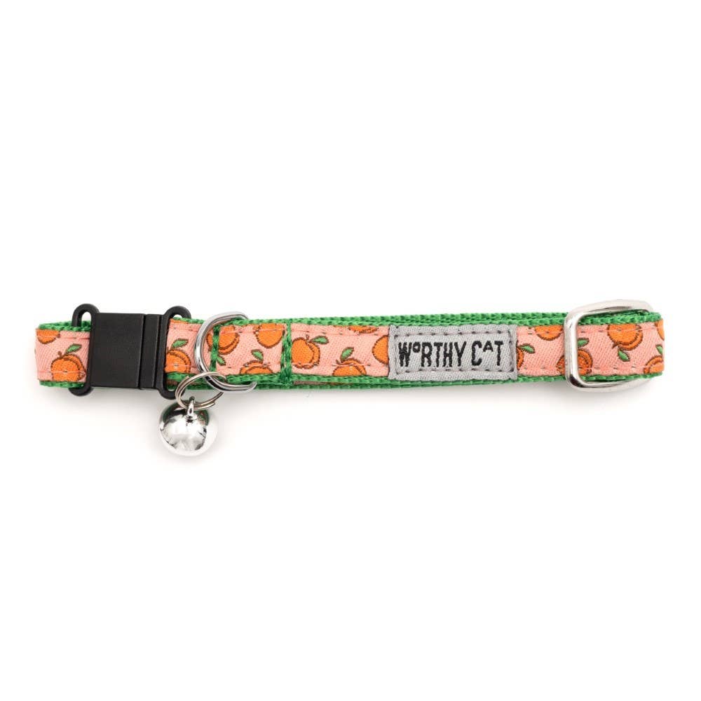 Peachy Keen Cat Collar