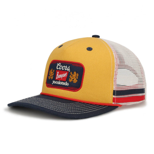 Coors Banquet x YoColorado Gold Retro Ranger Trucker Hat