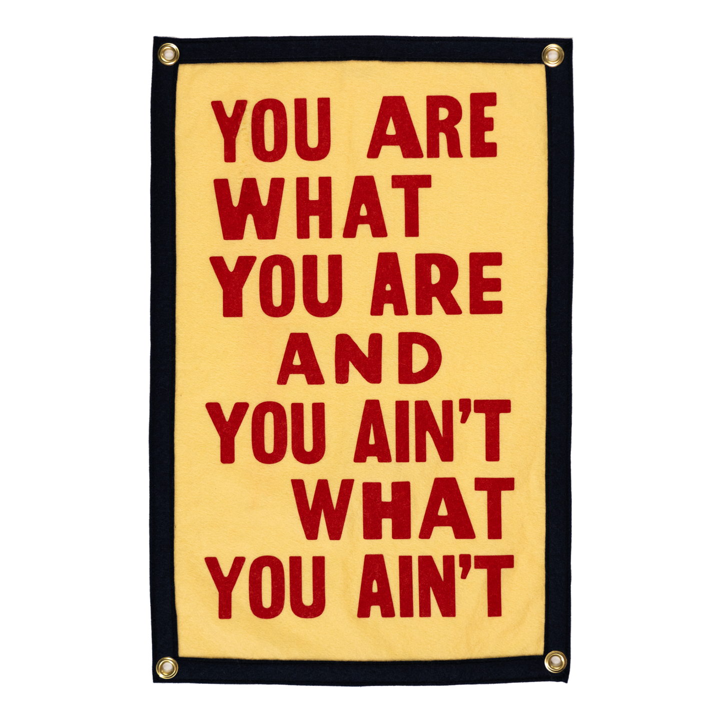 You Are What You Are Camp Flag • John Prine x Oxford Pennant