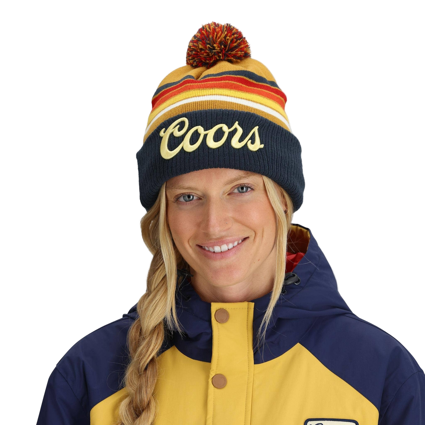 Beanie - Coors Banquet x YoColorado Recycled in Navy