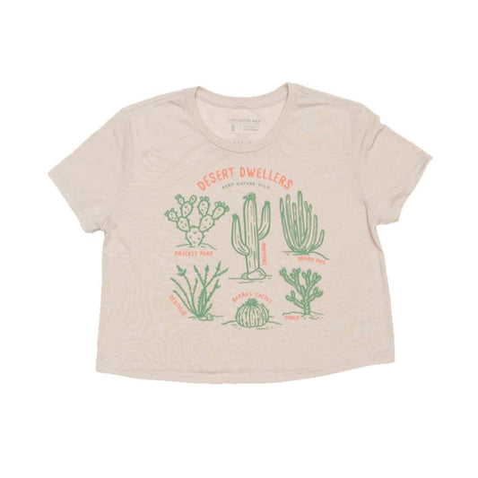 Keep Nature Wild Desert Dwellers Jersey Crop T-Shirt