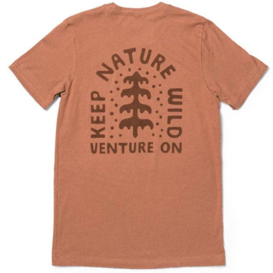 Keep Nature Wild Venture On Peaceful Pine Unisex T-Shirt