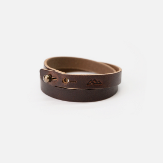 Teton Wrap Bracelet - Brown